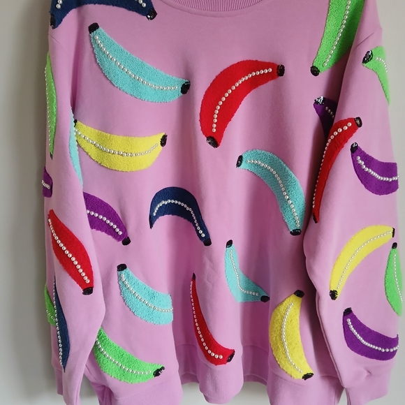 Queen of Sparkles BANANAS Sweatshirt - Picture 7 of 7